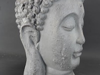 Stenen boeddha hoofd - afbeelding 4 van  5