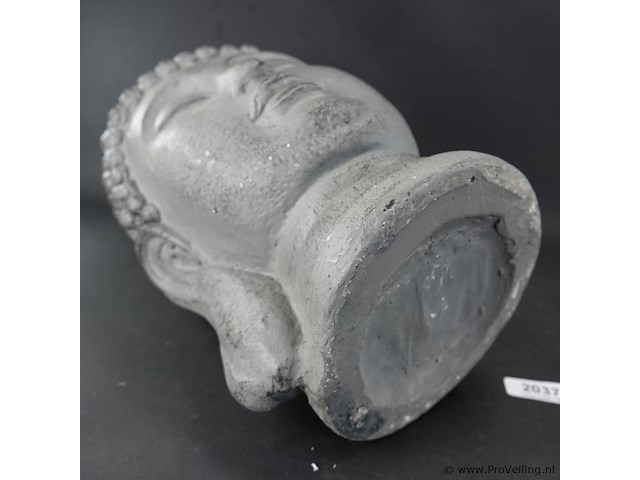 Stenen boeddha hoofd - afbeelding 5 van  5