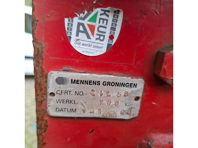 Stenenklem t.b.v. gevelstenen 31004, bouwjaar 2000 - afbeelding 6 van  14