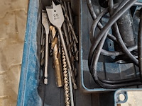 Stenenkruiwagen op luchtband met klopboormachine bosch, gsb 16 re, bouwjaar 2010 - afbeelding 6 van  8