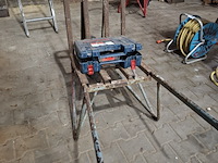 Stenenkruiwagen op luchtband met klopboormachine bosch, gsb 16 re, bouwjaar 2010 - afbeelding 7 van  8