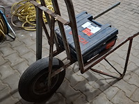 Stenenkruiwagen op luchtband met klopboormachine bosch, gsb 16 re, bouwjaar 2010 - afbeelding 8 van  8