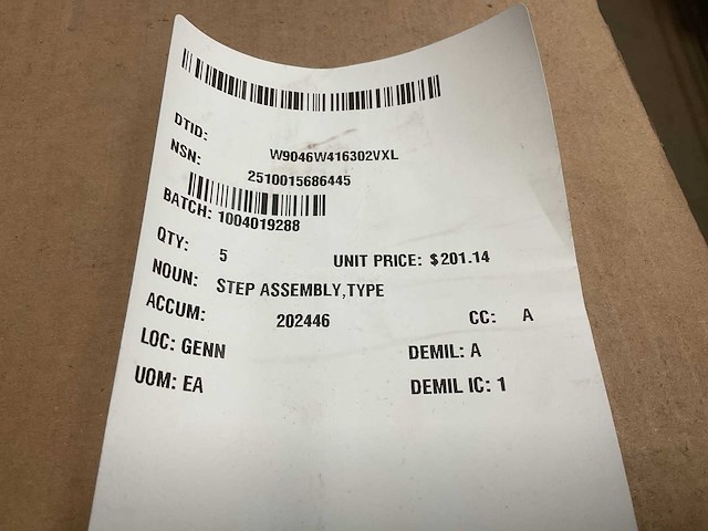 Step assembly (5x) - afbeelding 4 van  5