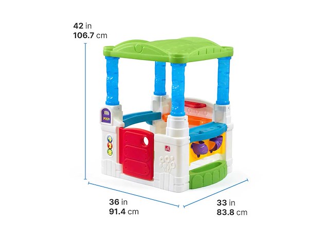 Step2 wonderbal funhouse speelhuisje - afbeelding 2 van  4