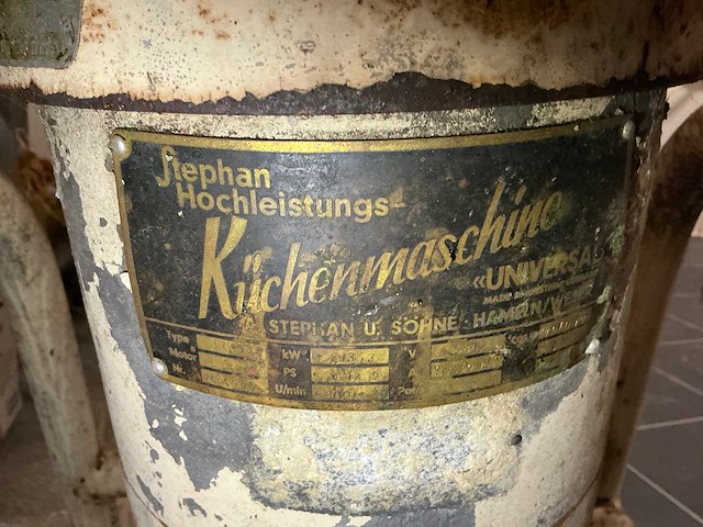 Stephan hochleistung umk 40 cutter - afbeelding 8 van  8