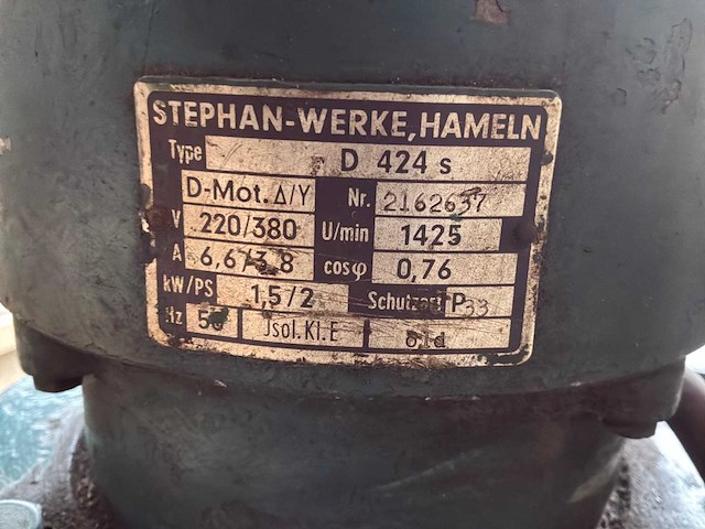 Stephan-werke d424 s pijpenbuiger - afbeelding 5 van  8