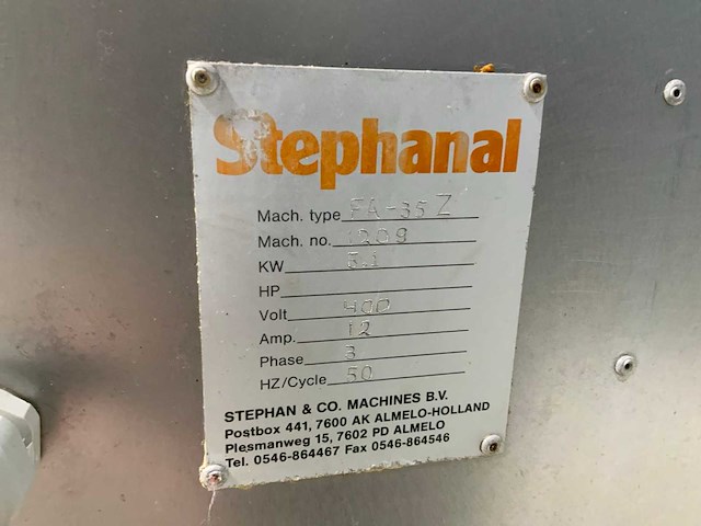 Stephanal fa-35 z snijmachine - afbeelding 4 van  4