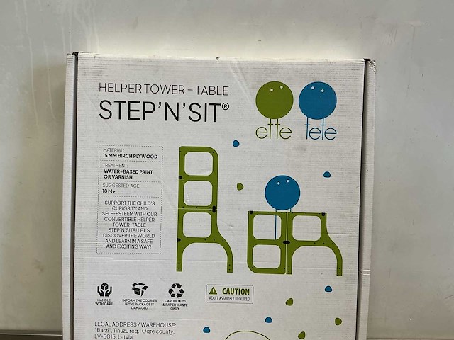 Step’n sit ette tete leertoren (2x) - afbeelding 4 van  5