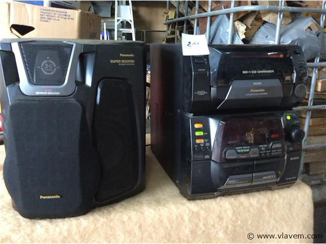 Stereo panasonic - afbeelding 1 van  3