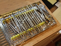 Sterilisatie cassette hu-friedy met algemene tandheelkundige en chirurgische handgereedschappen w.o. schaar... - afbeelding 2 van  5