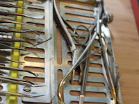 Sterilisatie cassette hu-friedy met algemene tandheelkundige en chirurgische handgereedschappen w.o. schaar... - afbeelding 3 van  4