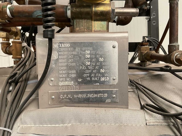 Steris steam generator - afbeelding 9 van  12