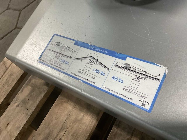 Steris surgical table - afbeelding 5 van  7