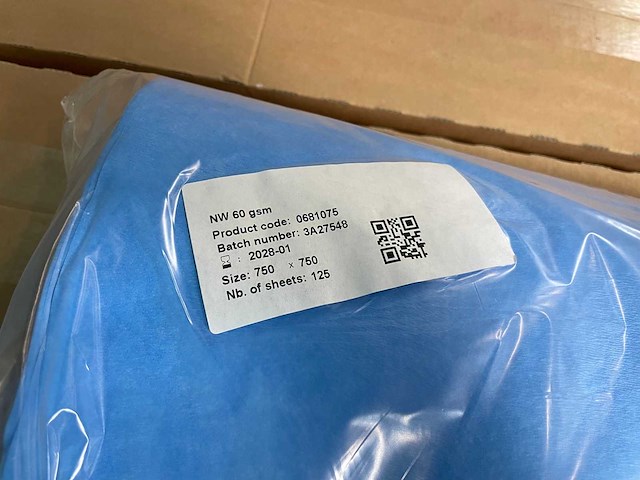 Sterisheet - interleaved 160 soft w/360 nw b & 360 nw blauw - sterilisatiewrap (64x) - afbeelding 7 van  9