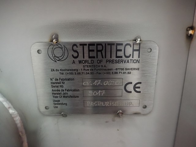 Steritech continuous pasteurizer with cooling tower - afbeelding 4 van  33