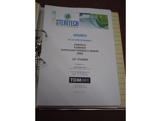 Steritech continuous pasteurizer with cooling tower - afbeelding 15 van  33