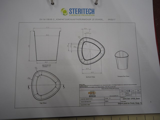 Steritech continuous pasteurizer with cooling tower - afbeelding 17 van  33