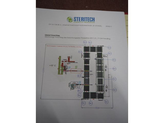 Steritech continuous pasteurizer with cooling tower - afbeelding 18 van  33