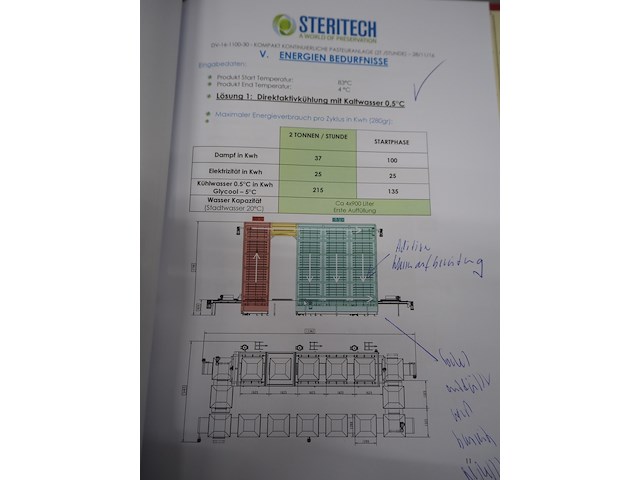 Steritech continuous pasteurizer with cooling tower - afbeelding 20 van  33