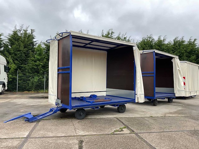 Sterk trailers industriële aanhangwagen (3x) - afbeelding 12 van  45