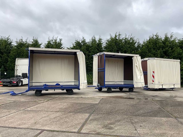Sterk trailers industriële aanhangwagen (3x) - afbeelding 30 van  45
