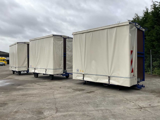 Sterk trailers industriële aanhangwagen (3x) - afbeelding 34 van  45