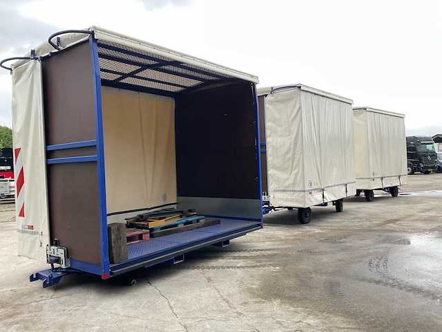 Sterk trailers industriële aanhangwagen (3x) - afbeelding 42 van  45