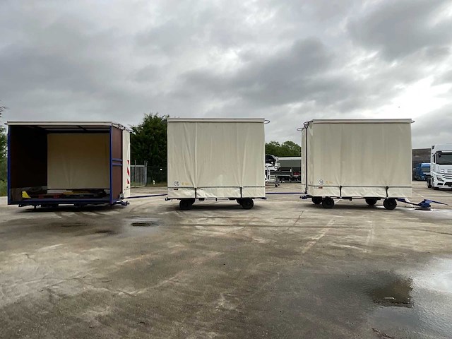 Sterk trailers industriële aanhangwagen (3x) - afbeelding 43 van  45