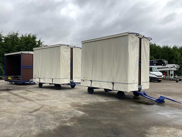 Sterk trailers industriële aanhangwagen (3x) - afbeelding 44 van  45
