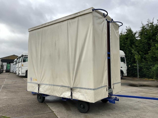 Sterk trailers industriële aanhangwagen (3x) - afbeelding 2 van  9
