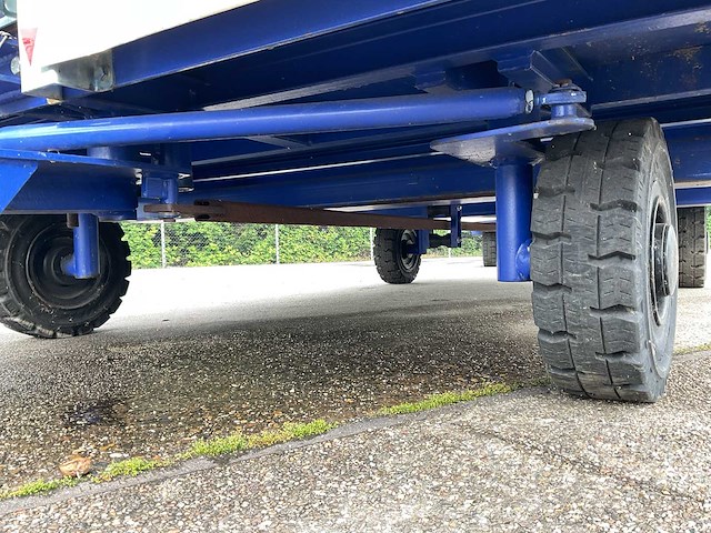 Sterk trailers industriële aanhangwagen (3x) - afbeelding 5 van  9