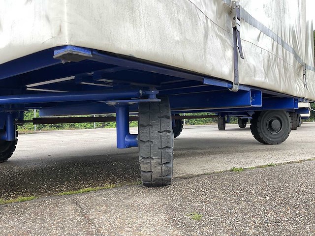 Sterk trailers industriële aanhangwagen (3x) - afbeelding 6 van  9