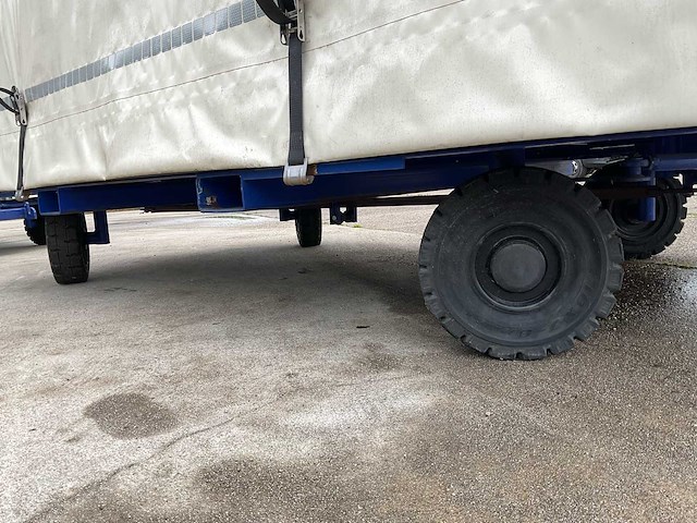 Sterk trailers industriële aanhangwagen (3x) - afbeelding 8 van  9