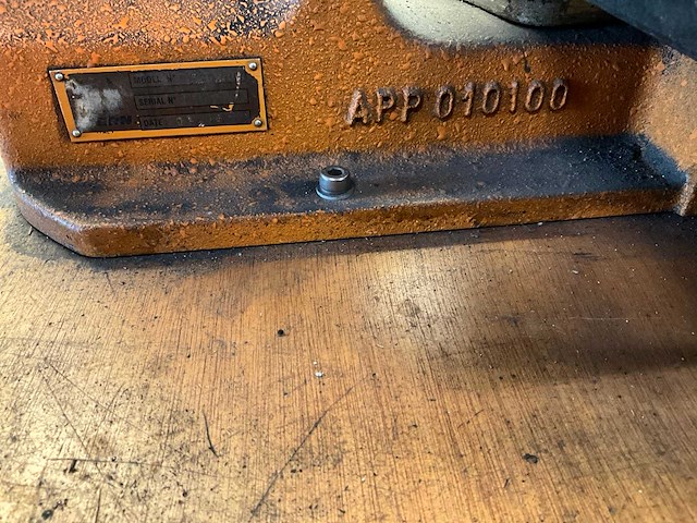 Stern handmatig app010100 pons- en stans pers - afbeelding 5 van  5