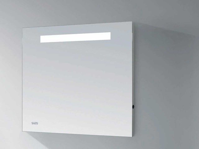 Stern spiegel clock 120cm met verlichting 3818 - afbeelding 1 van  3