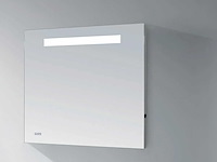 Stern spiegel clock 120cm met verlichting 3818 - afbeelding 1 van  3