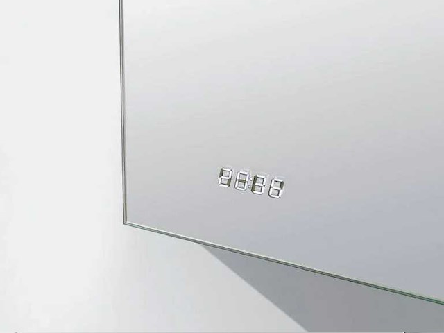 Stern spiegel clock 120cm met verlichting 3818 - afbeelding 3 van  3