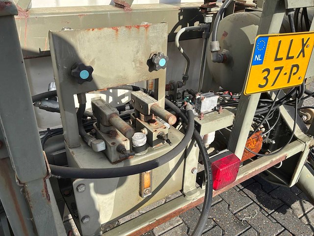 Stevens t800-a2 hydraulische container aanhangwagen - afbeelding 11 van  11
