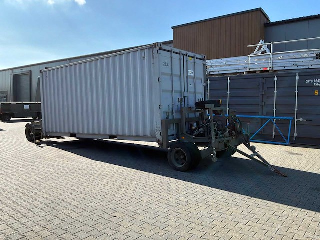 Stevens t800-a2 hydraulische container aanhangwagen - afbeelding 1 van  26