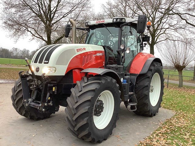 Steyr - 2016 - cvt 6240 - vierwielaangedreven landbouwtractor - afbeelding 1 van  19