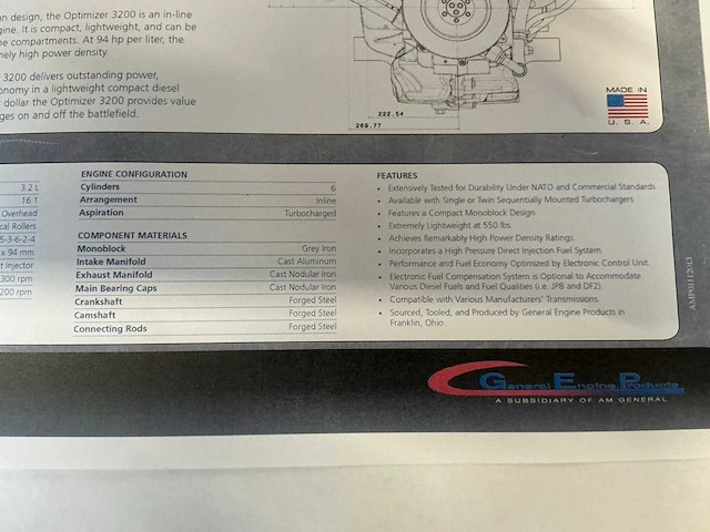 Steyr/g.e.p. optimizer 3200 turbodieselmotor - afbeelding 9 van  21