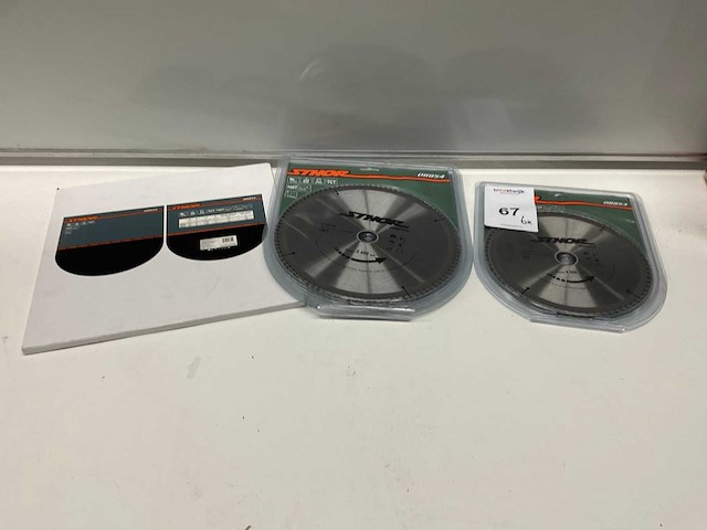 Sthor 8853, 8854, 8855 aluminium zaagblad (6x) - afbeelding 1 van  6