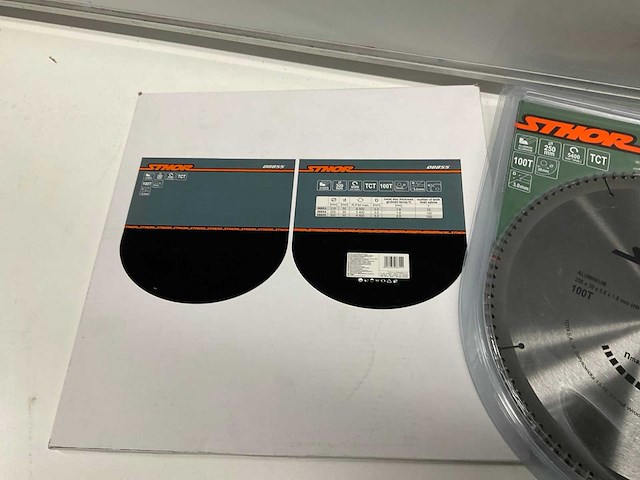 Sthor 8853, 8854, 8855 aluminium zaagblad (6x) - afbeelding 5 van  6