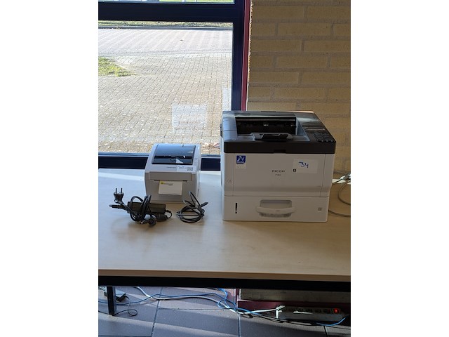Stickerprinter met printer toshiba, ricoh - afbeelding 1 van  8