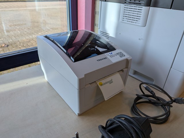 Stickerprinter met printer toshiba, ricoh - afbeelding 2 van  8