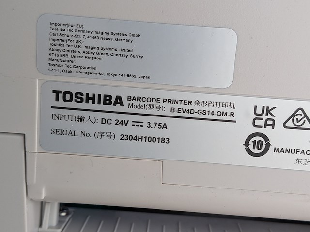 Stickerprinter met printer toshiba, ricoh - afbeelding 5 van  8
