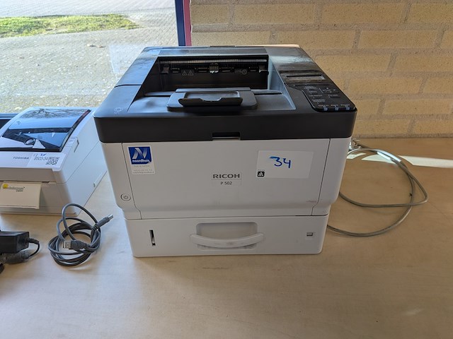 Stickerprinter met printer toshiba, ricoh - afbeelding 7 van  8