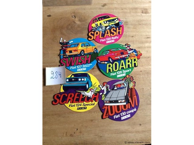 Stickers fiat - afbeelding 1 van  2