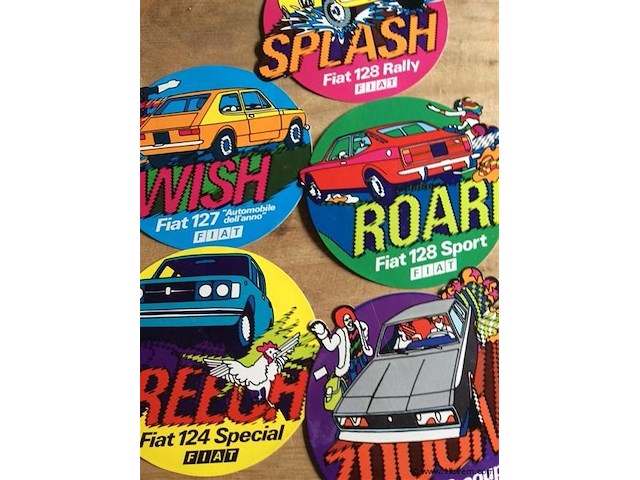 Stickers fiat - afbeelding 2 van  2