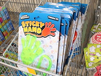 Sticky hands in diverse kleuren, 16 stuks in mand. - afbeelding 2 van  2